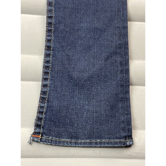 True Religion Women 30 Jeans Vintage World Tour Johnny Bootcut Stretch USA Y2K - Picture 3 of 13